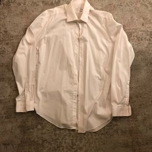 Calvin Klein White Dress Shirt Formal Occasions
